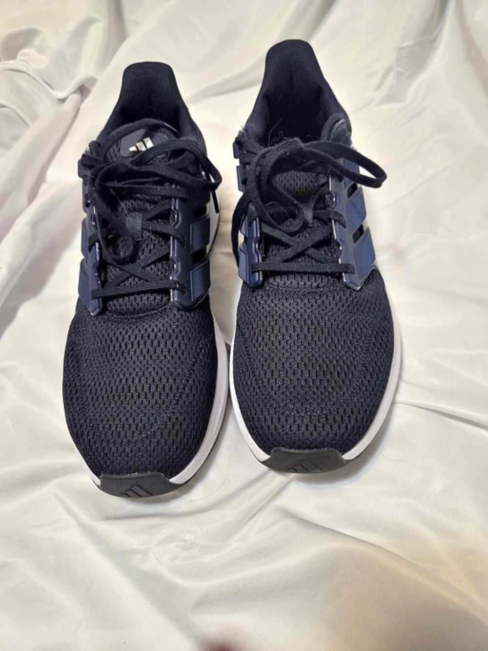 adidas Duramo SL Athletic Shoes Black & White US 10 Like New